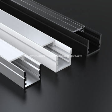 PMMA PC Diffuser LED Strip Aluminium